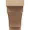 Ekena Millwork 4"W x 12"D x 8"H Classic Mediterranean Rough Cedar Woodgrain TimberThane Corbel, Primed Tan CORUR04X12X08MEDRCPR - alternate 3